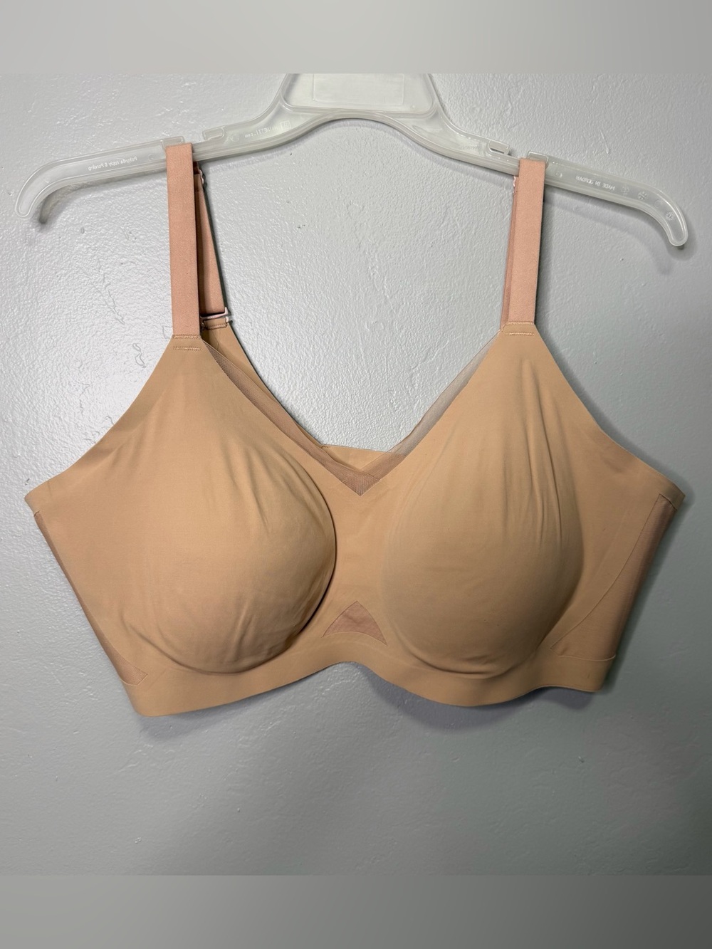 Honeylove CrossOver Wireless Bra Beige 1X 40C/D